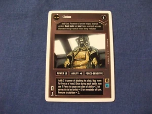 Star Wars CCG Dagobah Revised WB Zuckuss - Picture 1 of 1