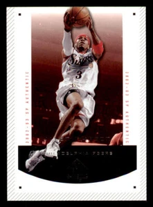 2002-03 SP Authentic #68 Allen Iverson - Picture 1 of 2