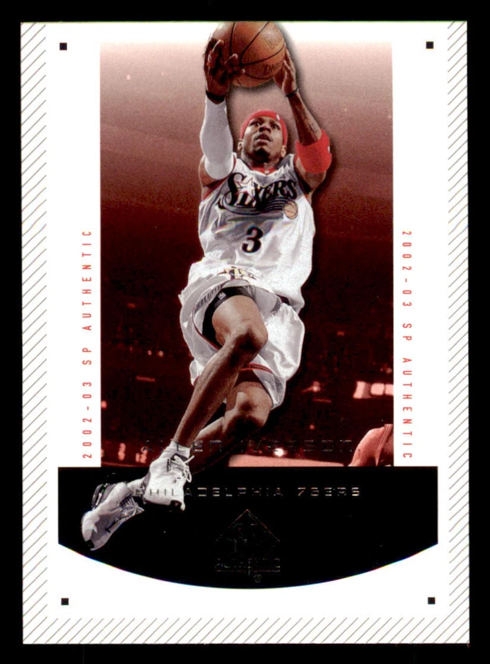 2002-03 SP Authentic #68 Allen Iverson - Image 1 of 2