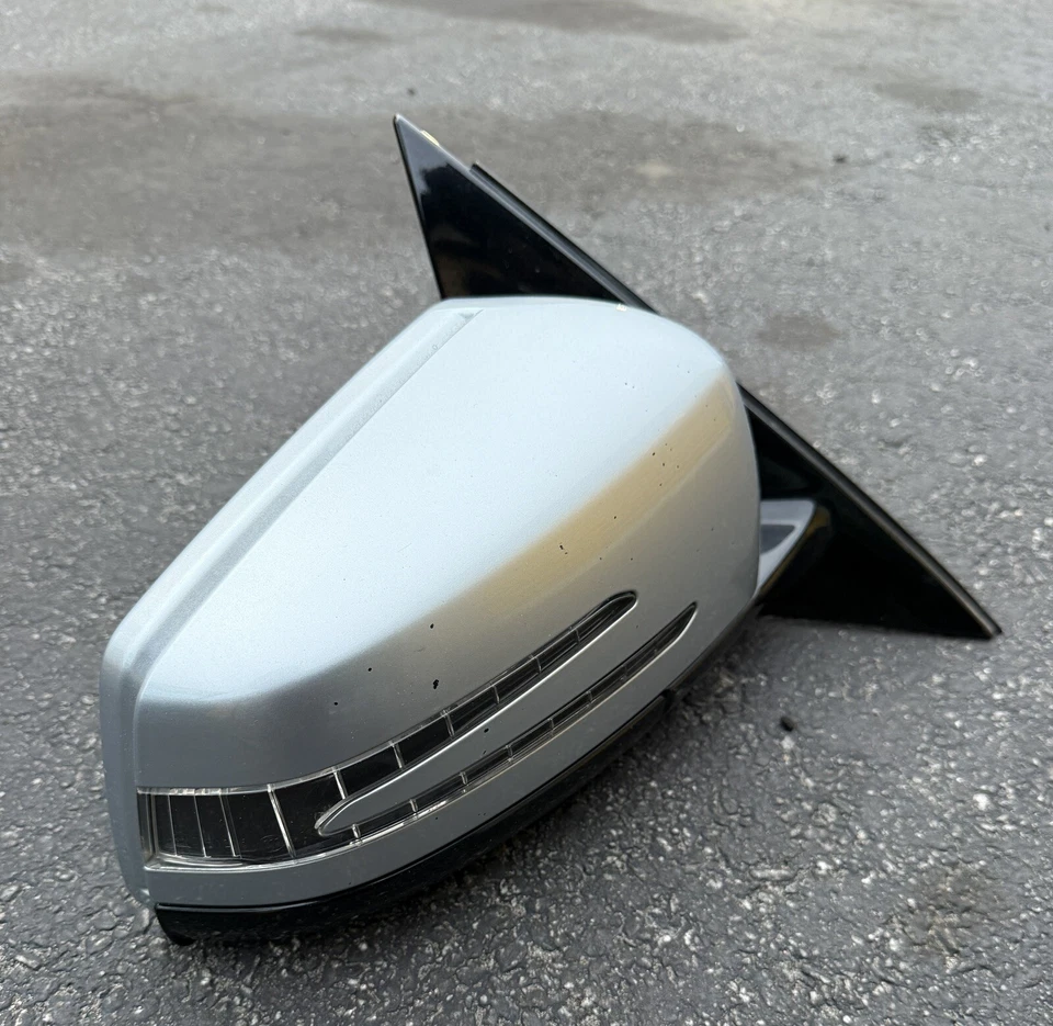 2014-2016 MERCEDES E350 W212 ПЕРЕДНЯЯ ПРАВАЯ ДВЕРЬ ЗЕРКАЛО ЗАДНЕГО ВИДА OEM синий - Изображение 1 из 4