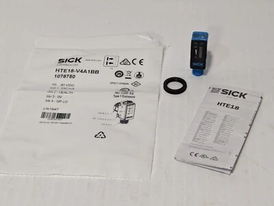 Sick HTE18-V4A1BB Photoelectric Sensor 30VDC - Image 1 of 4