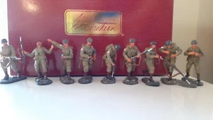 Britains 17595 WW2 101st Airborne Paras Strike Attack 1:32 Metall - Bild 1 von 12