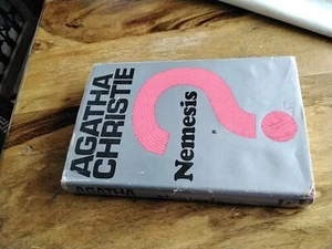 1971 Nemesis by Agatha Christie First Edition Dust Wrapper - Imagen 1 de 1