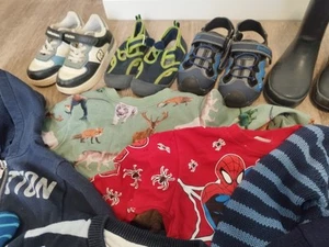 Kinder Kleidung Junge paket 110/116 Schuhe 26 Bis 29 - Bild 1 von 12