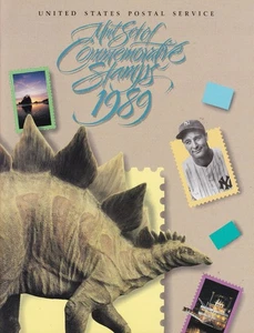 Mint Set of Commemorative Stamps 1989 United States Postal Service - Book - Picture 1 of 2
