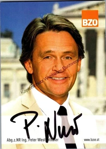 Original Autogramm Peter Westenthaler FPÖ BZÖ /// Autograph signiert sign 311922 - Picture 1 of 2