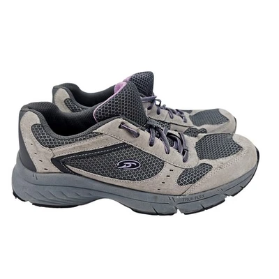 Avia Zapatos Mujer 9.5 Moonwalker Atléticos Parte Superior Baja Tenis Gris Tela Con Cordones Foto 1 de 4