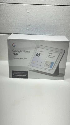 Google Home Hub Nest Hub with Google Assistant (1st Gen) GA00516-US NEW SEALED - Image 1 of 4