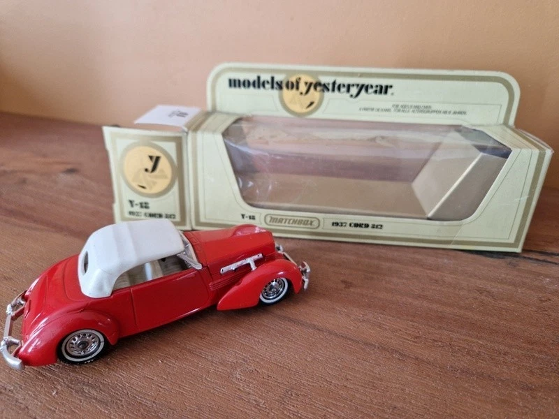 Matchbox models of yesteryear Y-18 1937 Cord 812 1:35 Lesney - Photo 1/1