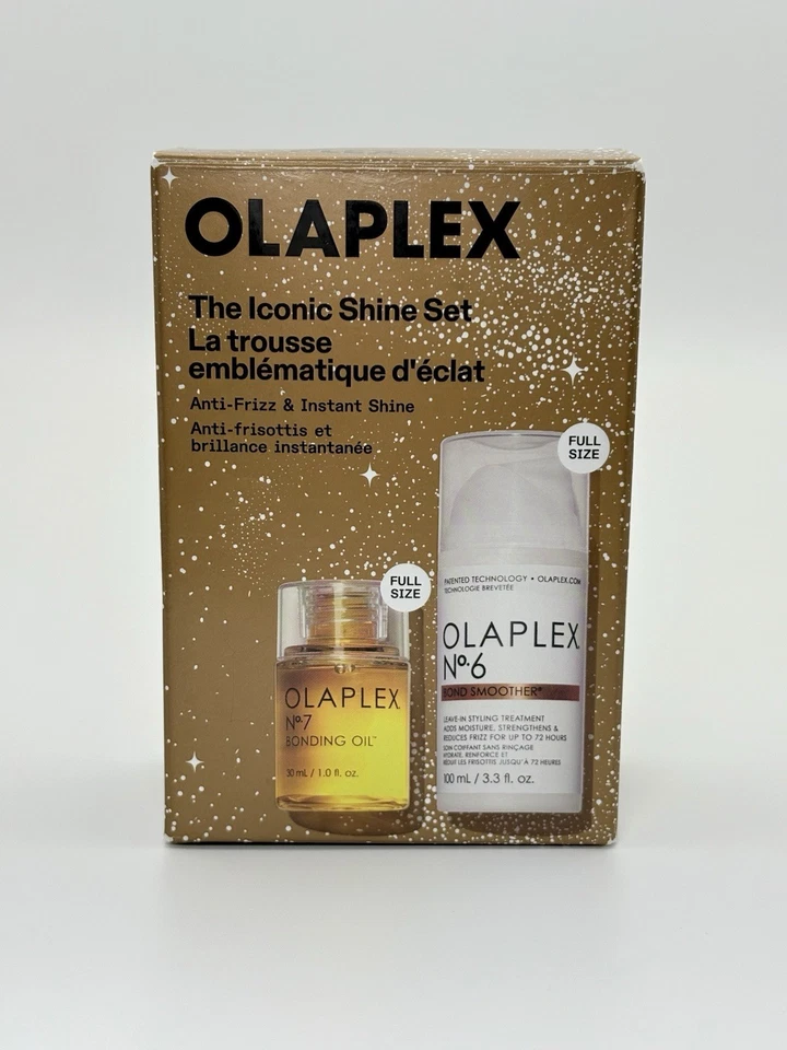 Olaplex Iconic Shine Set – No.6 + No.7 Full Size – Hair Treatment – NEW - Image 1 of 4