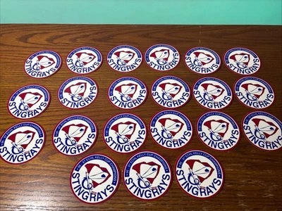 Vintage South Carolina Stingrays Kelly Cup Champion Clear Stickers - Lot Of 21 - Image 1 of 4