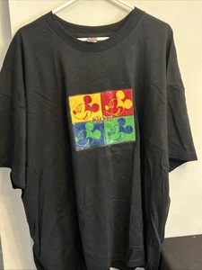 Mickey Mouse schwarzes kurzarm T-Shirt Mickey Unlimited Gr. XXL - Bild 1 von 5