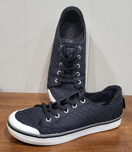 Keen Elsa II gesteppte Damen-Sneaker schwarz Damengröße 8 gebraucht - Bild 1 von 11