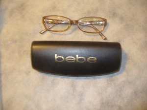 Bebe Brille Glasses BB5048 Topas Kristall 135 08/16 mit Etui - Bild 1 von 5