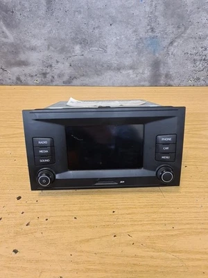 2018 SEAT TOLEDO MK4 NH CAR STEREO HEAD UNIT MEDIA PLAYER 5F0035875B - Image 1 of 4