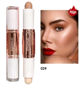 Contour Stick 2 In 1 Dual-Ended Matte & Highlights Contour Stick Easy To Use - Picture 1 of 3