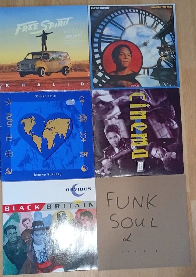 Soul/Funk/Elektro Vinyl Sammlung - 5 LP`s inkl. 2 NEU & OVP !!! : Khalid u.a. - Bild 1 von 2