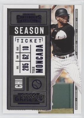2020 Panini Contenders Purple Yoan Moncada #56 - Image 1 of 2