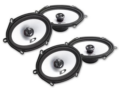 ALPINE Front/Heck Oval Auto Lautsprecher Komplett-SET für MAZDA (#147) - Bild 1 von 3