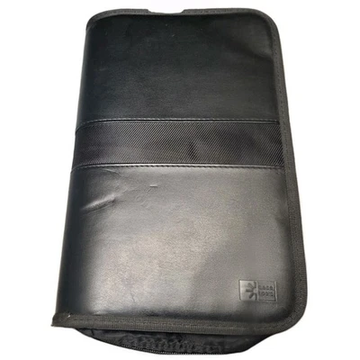 Case Logic CD Binder 112 Disc Capacity Zipper Portable Storage Faux Leather  - Image 1 of 4