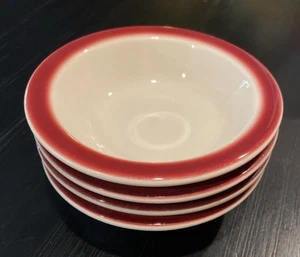 Cuencos pequeños vintage de bayas/salsas Buffalo China de 4,5”. Juego de 4 - Imagen 1 de 4
