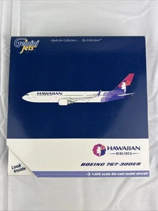 Avión de pasajeros 1:400 Gemini Jets GJHAL992 fundido a presión Hawaiian Airlines Boeing 767-300ER - Imagen 1 de 15