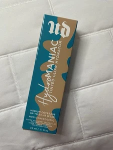 URBAN DECAY HYDROMANIAC TINTED GLOW HYDRATOR 41 LIGHT MEDIUM 1.1 OZ *BOXED* - Picture 1 of 2