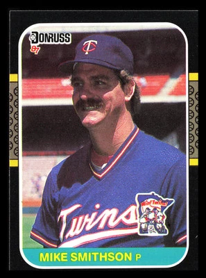 Mike Smithson Billy 1987 Donruss #245 Minnesota Twins BUY3GET1FREE - Image 1 of 2