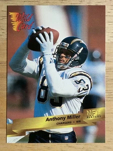1993 Wild Card #59 Anthony Miller - Picture 1 of 2