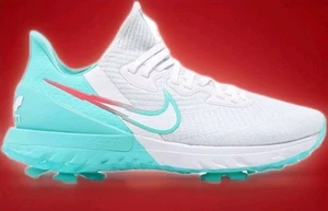 Nike Air Zoom Infinity Tour Golf Shoes 'White Aurora Green' CT0540-177 MENS 9 42 - Picture 1 of 13
