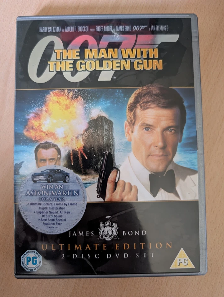 The Man With the Golden Gun DVD (2006) Roger Moore, Hamilton (DIR) cert PG - Image 1 of 1