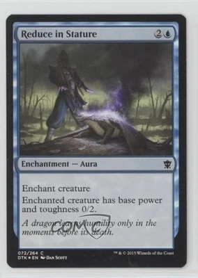 Reduce in Stature Foil Magic: Dragons of Tarkir DTK #072 - Image 1 of 2