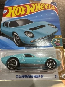HOT WHEELS 71 LAMBORGHINI MIURA SC - Picture 1 of 1