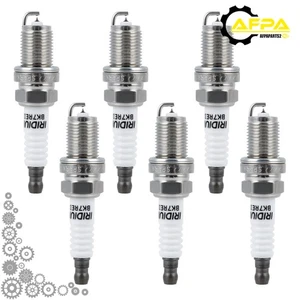 6Pcs Iridium&Platinum Spark Plugs For Porsche 2003-2006 Boxster Cayman - Picture 1 of 8