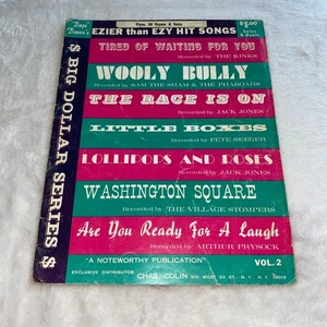 Bugs Bower's Ezier than Ezy Hit Songs Vocal Selections Vol. 2 - Picture 1 of 2