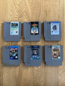 NES 6 Pack. Rad Racer Dr Chaos Xenophobe Spy Hunter Section Z Bad Dudes. Tested!