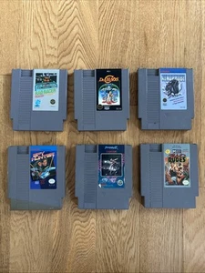 NES 6 Pack. Rad Racer Dr Chaos Xenophobe Spy Hunter Section Z Bad Dudes. Tested! - Picture 1 of 8
