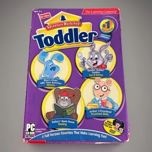 Software PC The Learning Company Adventure Workshop Toddler 8th Edition 2007 - Picture 1 of 8