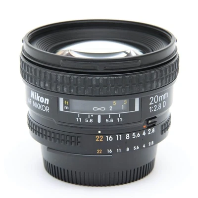 Nikon AF NIKKOR 20mm F/2.8D (Nikon F mount) #164 - Image 1 of 4