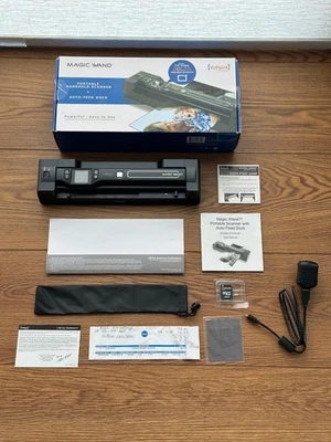 VuPoint Magic Wand Portable Handheld Scanner w/Auto-Feed Dock, microSD and more - Image 1 of 4