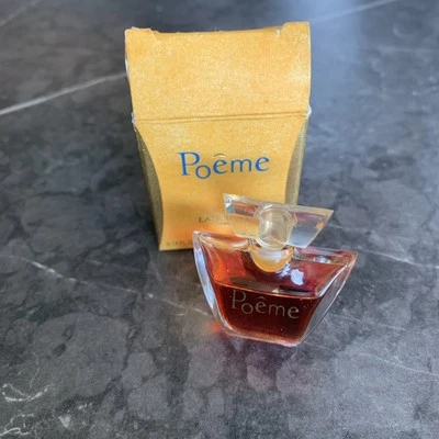 (tal cual) Lancome Paris Poeme Eau De Parfum Spray Para Mujer .14 OZ 4.0 ml De Colección Foto 1 de 4