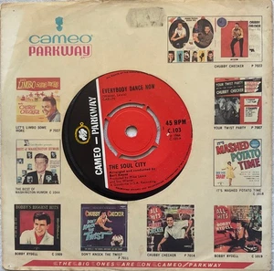 THE SOUL CITY - ‘EVERYBODY DANCE NOW’/‘WHO KNOWS’.  RARE CAMEO PARKWAY 45. 1966 - Picture 1 of 3