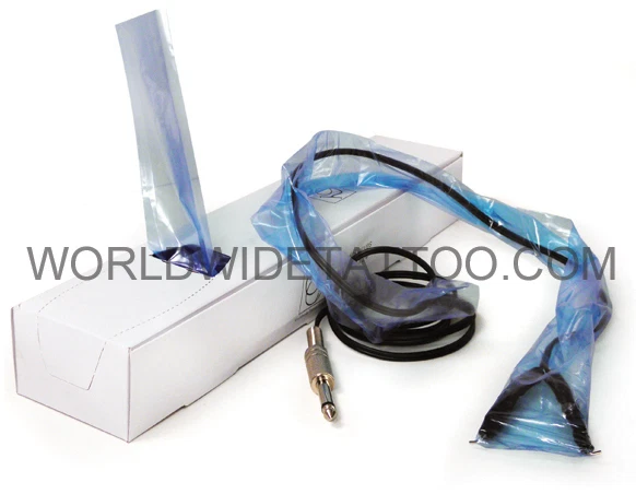 Tattoo Machine Clip Cord Bag Covers 250pcs 2"x24" Disposable Plastic Barrier - Image 1 of 1