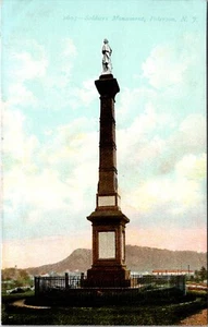Soldatendenkmal Paterson New Jersey Postkarte - Bild 1 von 2