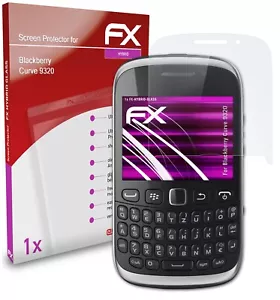atFoliX Glass Protector for Blackberry Curve 9320 9H Hybrid-Glass - Picture 1 of 5