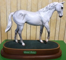 Royal Doulton Horse Desert Orchid Racehorse Dapple Grey Model No. Da 184 Vgc