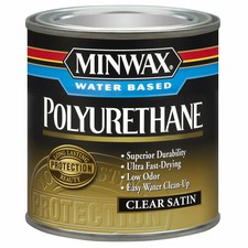 New listing
Minwax 23025 1/2 Pint Minwax Water Based Polyurethane