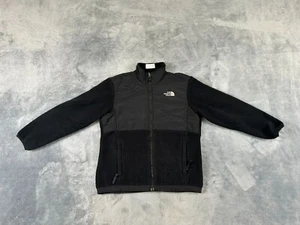 THE NORTH FACE DENALI GIRLS JACKET LARGE BLACK FLEECE FULL ZIP - Picture 1 of 13