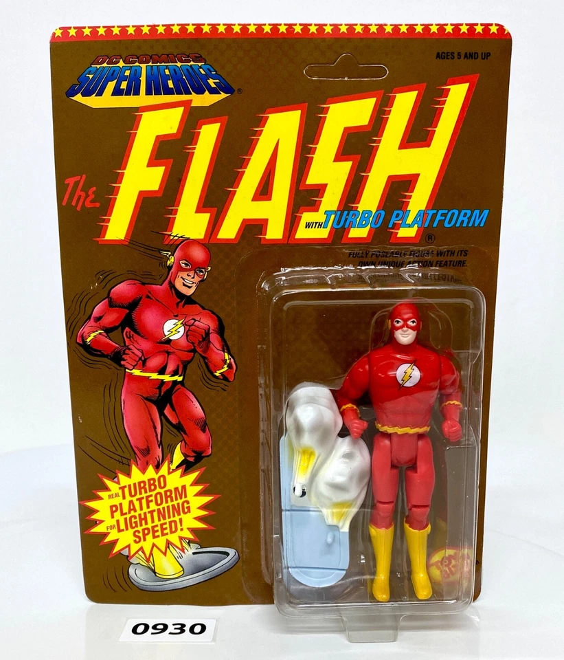 DC Comics Super Heroes The Flash Action Figure Toy Biz 1989