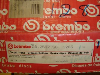 ROTOR DISCO FRENO TRASERO BREMBO (1) JLM730 1283 Ja*guar XJS/XJSC SIN EJE DANA Foto 1 de 3